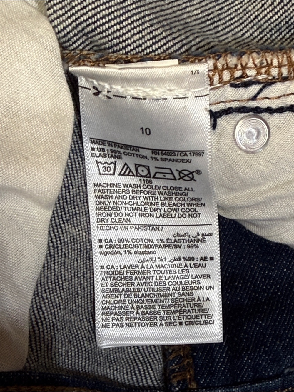 Old Navy O.G. Mid Rise Straight Jeans - Picture 5 of 5